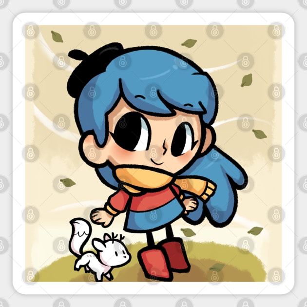 Hilda Magnet by Gurinn